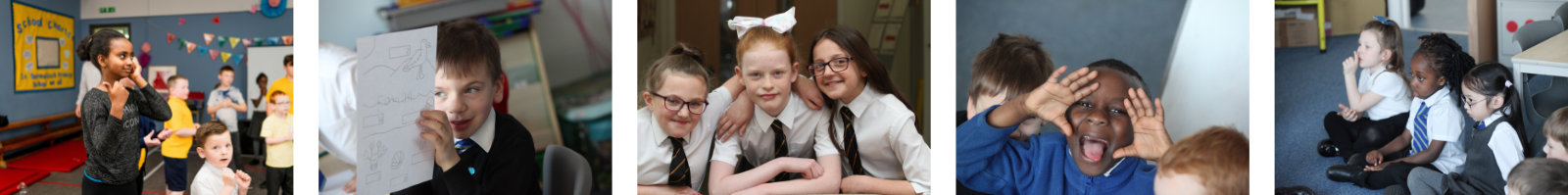 Photostrip of pupils